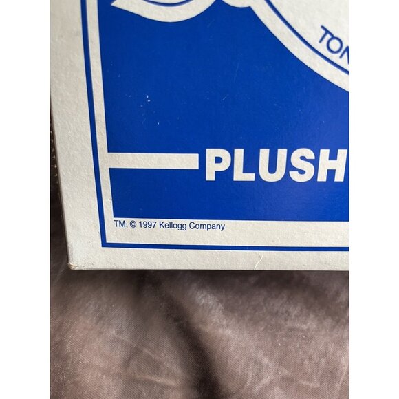 Tony the Tiger 1997 Kellogg Frosted Flakes 8" Plush Toy in Original Box Vintage - Picture 5 of 11